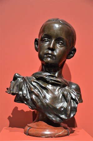 Paul Claudel enfant - 1878, buste de Camille Claudel